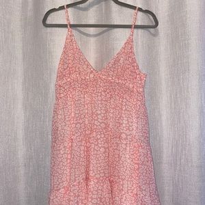 SHEIN Bright Pink&White Dress